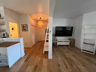 Living Room and Hallway